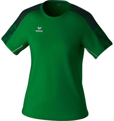 Erima Evo Star T-Shirt Dames - Groen | Maat: 34
