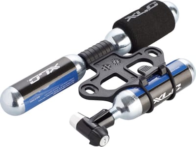 XLC Co2 mini fietspomp incl. 3 patronen - PU-M03 - Zwart