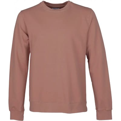 Sweatshirt ronde hals Colorful Standard Classic Organic rosewood mist