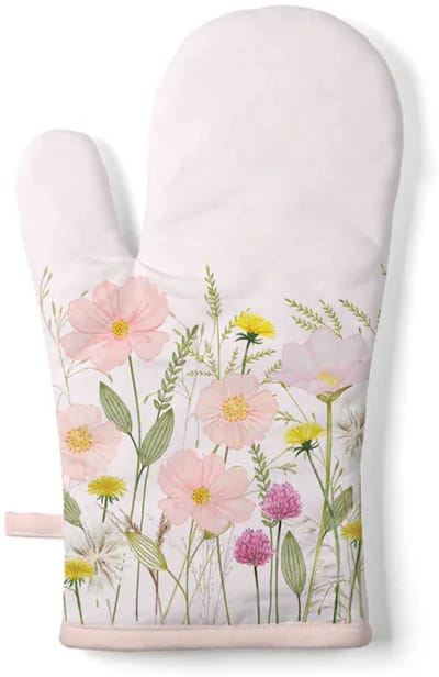 Ambiente Ovenwant Pastel Bloemen Roze