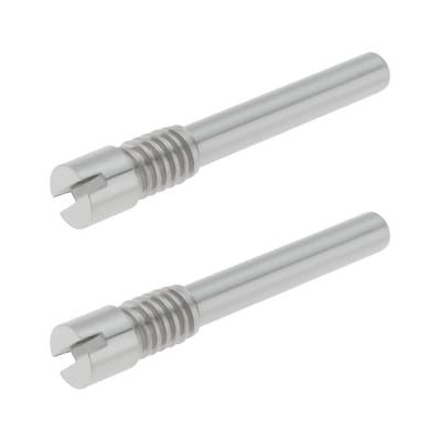 Dailygoods- Horloge Schroef Pin - 2 Stuks - Roestvrij Staal - Compatibel met Audemars Piguet - Lengte 12 mm - Diameter 1,8 mm
