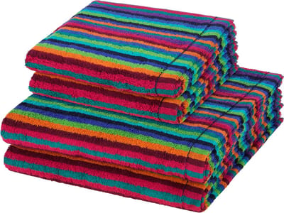 Cawö Sonstiges 2 X handdoek 2 X douchehanddoek - in set 4 pack Lifestyle