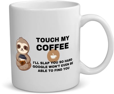 Akyol - koffie koffiemok - theemok - Koffie - koffieliefhebber cadeau - leuke cadeau - met opdruk - coffee gift - verslaafd aan koffie - collega cadeau - 350 ML inhoud