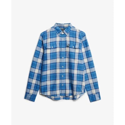 Geruit overhemd met lange mouwen Superdry The Merchant Store