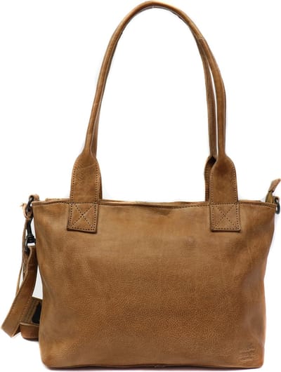Bear Design Medium Schoudertas / Crossbodytas - Dames - Leer - Callisto Pelle - Taupe