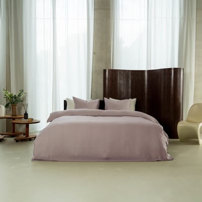 Kayori Kiyo Dekbedovertrek Tencel - 240x200-220 cm +2 slopen - Lits-jumeaux - Nude