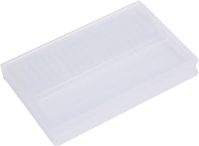 Boor Opbergdoos - Manicure Organizer - Nageldecoratie Organiseren - Transparant Ontwerp - 98x63x11 cm - Transparant
