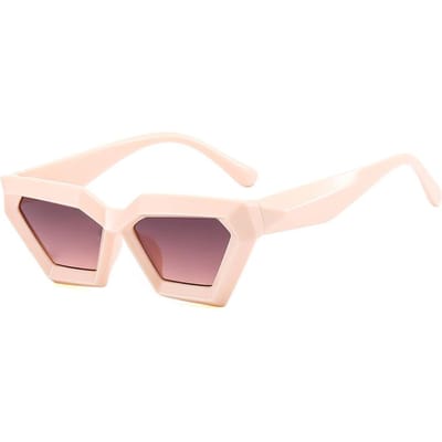 Vintage Kattenoog Zonnebril Vrouw Zwart Driehoek Vintage Dames Zonnebril Luipaard Vrouwelijk Oculos De Sol Kattenoog Bril only 1pcs sunglasses