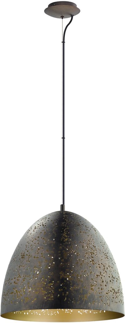 EGLO Vintage Safi Hanglamp - Ø405mm. - Bruin, Goud
