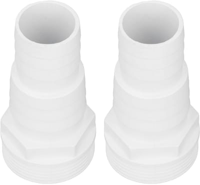 Dailygoody - Adapter voor Zwembadfilterpomp - 47mm Draad en 32-38mm Slangconnector - Betrouwbare Verbinding - Duurzaam en Weerbestendig - Essentieel T...