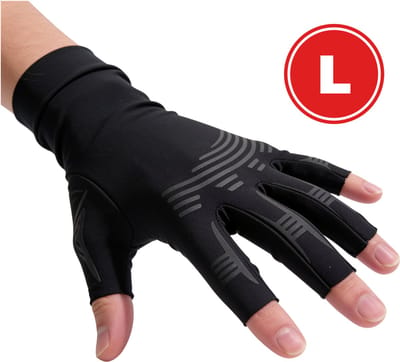 ProFPS Gaming Compressie Handschoenen voor Hand en Pols - 2 Stuks - L