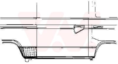 Van Wezel - ACHTER SCHERM VOOR VW TRANSPORTER T3 1979-1992 ARC826930VWAN