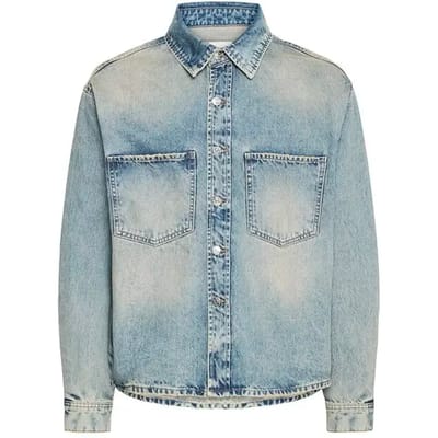 Shirt Solid Rip Dirt Wash