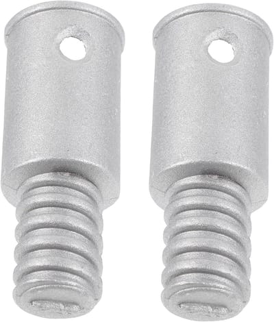 Paal Adapter - Steel Connector - Schoonmaak Gereedschap - Stevig Metaal - 2 Stuks - Metaal