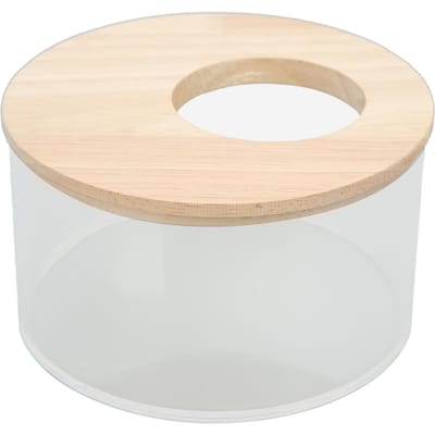 Bac à sable pour hamster, petit bac rond pour animaux de compagnie, en acrylique transparent, pour salle de bain. S 100x40x0.3cm / 39.4x15.7x0.1in