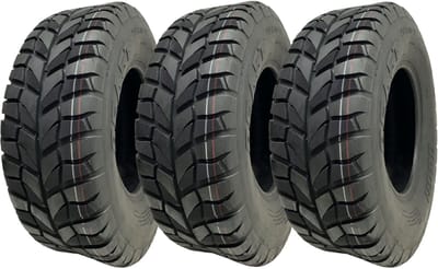 25x8.00-12 (205/80-12) ATV-banden, 6-laags, WP07 OBOR Beast 47N, goedgekeurd voor de openbare weg (set van 3)