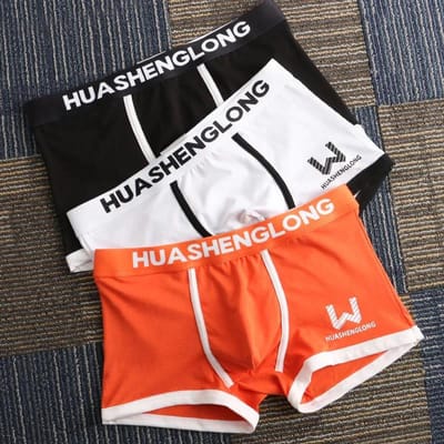 3-pack Heren Boxershorts Puur Katoen Jeugd Sport Trendy Schattige Boxershorts XXL white