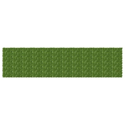 vidaXL - Balkonscherm - met - bladeren - Groen - en - Geel - 600 - x - 150 - cm