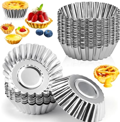 Mini Muffin Mallen voor Eieren - 36 Stuks Herbruikbare Bakvormen voor DIY Bakken en Keukenaccessoires