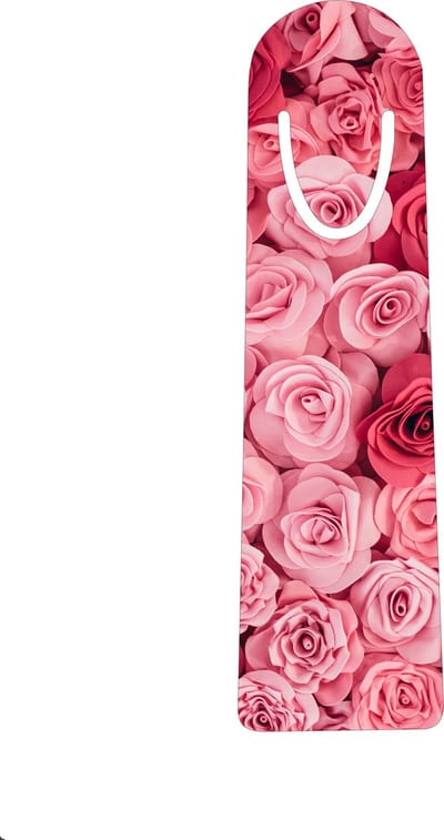 Boekenlegger - Bloemen 3 - Aluminium boekenlegger