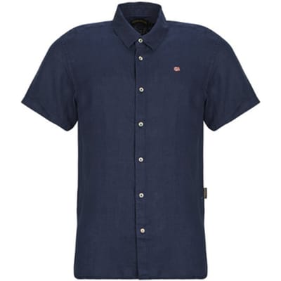Overhemd Korte Mouw Napapijri G-LINEN