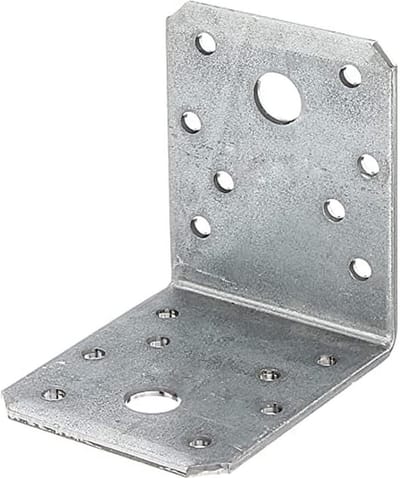 Hoekverbinder Verzinkt 70x70x55 mm Set van 50 Stuks
