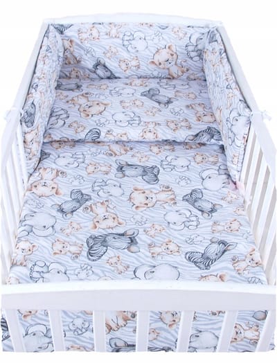 BabyLux 3-delige beddengoedset Kinderbed 90x120 cm
