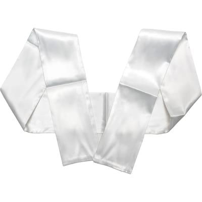 Rimba - Blinddoek - Ook Voor Bondage - Wit - Nylon - Lengte 150 cm - Breedte 10 cm