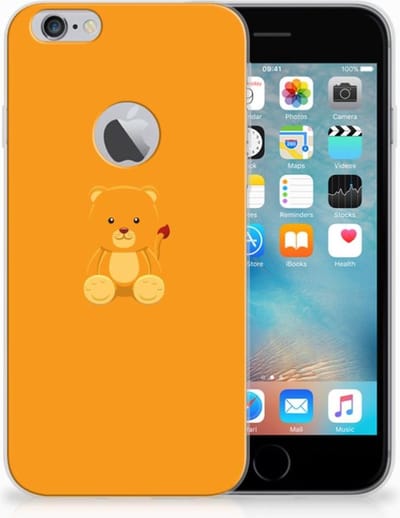 Apple iPhone 6 Plus | 6s Plus Telefoonhoesje met Naam Baby Beer