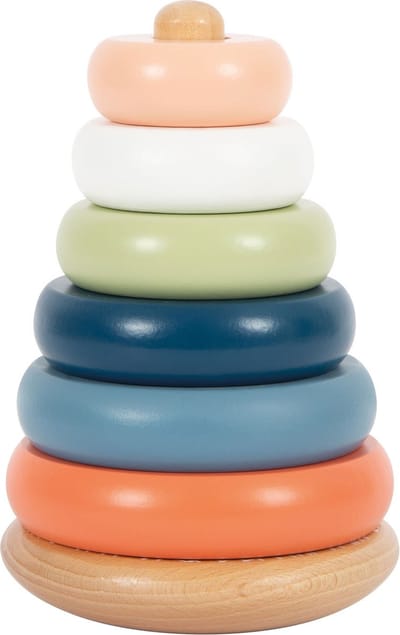 Small Foot - Wooden Stacking Tower Arctic 7 pcs.
