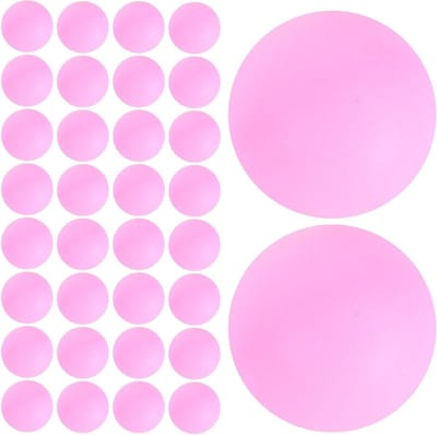 Tafeltennisballen - Pingpongballen - Feest en Training - Naadloos Ontwerp - 40 mm - Roze