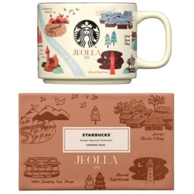 STARBUCKS KOREA — STAD EDITIE MOK 355ml (11 opties) Jeolla