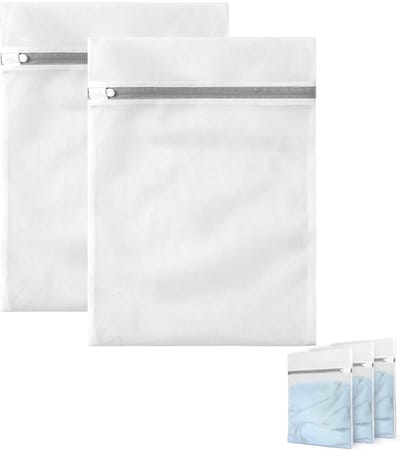 Dailygoods- Waszak Groot - Waszakjes met Rits - Wasnet voor Wasmachine - Waszakken voor Wasgoed - Waszakje voor Kleding - Duurzaam Polyester 40x50/50x60 cm