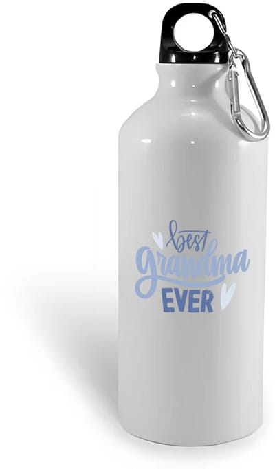 Hacebo® - Best grandma ever waterfles - Oma - oma mama - Moederdag - cadeau - verjaardag - Oma - water fles - 400ML
