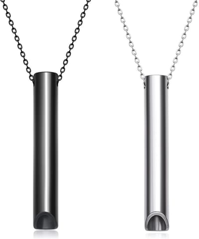 Dailygoody - Anti-stress-ademketting - Ademhalingsketting - Verlichting van angst - 60 cm - Meditatie - Stressvermindering - Geschikt voor mannen en v...