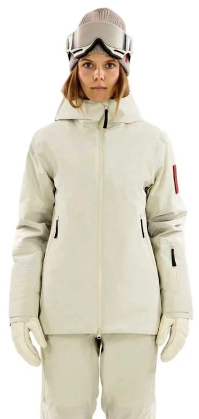 The Mountain Studio 3l Hybrid Shell Jas Beige L Vrouw