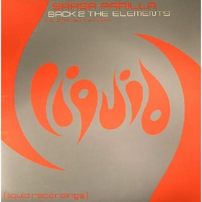 12-inch Plaat SARSA PARILLA - Back 2 The Elements LQ012 Liquid Recordin 2000 Nederland Dance & Electronica Gebruikt gray