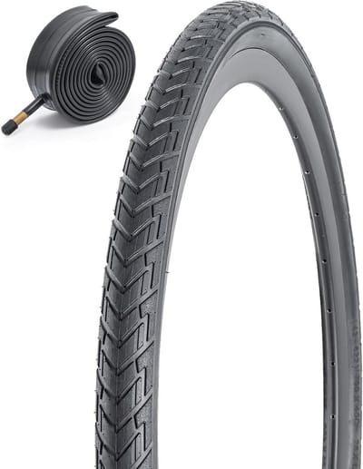 Fietsband Binnenband - Vouwband Schrader - Comfortabel Fietsen - Lage Rolweerstand - 700x40C 42-622 - Zwart