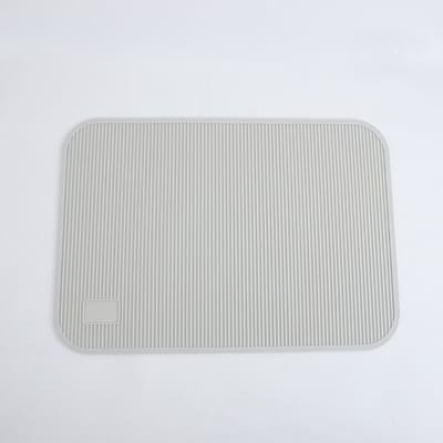 Antislipmat Voor Huisdierverzorging, Duurzame Rubberen Trainingsmat Voor Hondenverzorging En -Bad (Grijs)