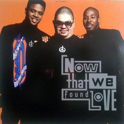 12 inch Plaat ZWAAR D.  THE BOYZ Now That We Found Love MCA1254088MCA1 MCA Records Omhoog 1991 VS Rap HipHopRB Gebruikt