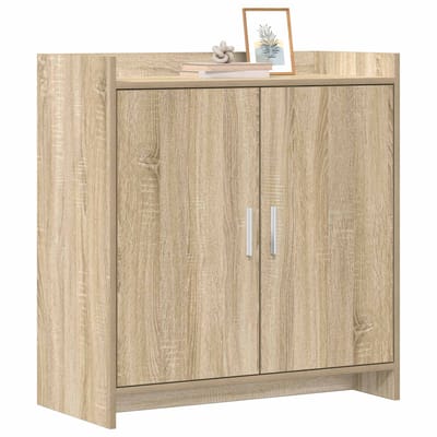 vidaXL - Dressoir - Sonoma - Eiken - 72 - x - 36 - x - 80 - cm - Bewerkt - hout