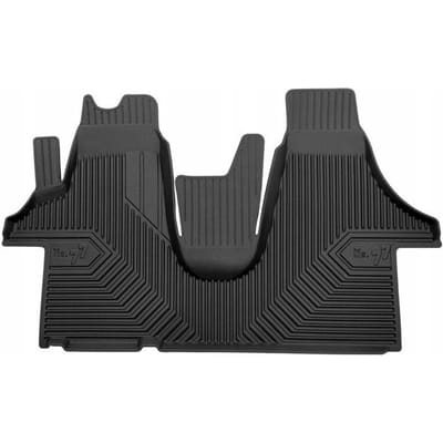 Frogum No.77 - Automat voorzijde - Geschikt voor VW T5 (2003-2015) & VW T6 (2015-2021) - 3D TPE Rubber - 1-delig - Hoogte 4cm - Zwart