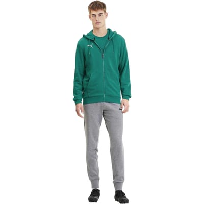 Puma Heren TeamGoal 23 Casuals Full Zip Hoodie (Pepergroen)