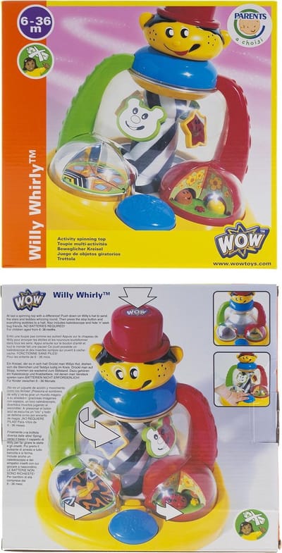 Spinning top - Willy Whirly - Wow toys