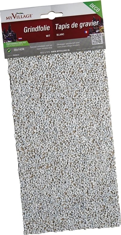 Grindmat Wit 30X14CM - My Village