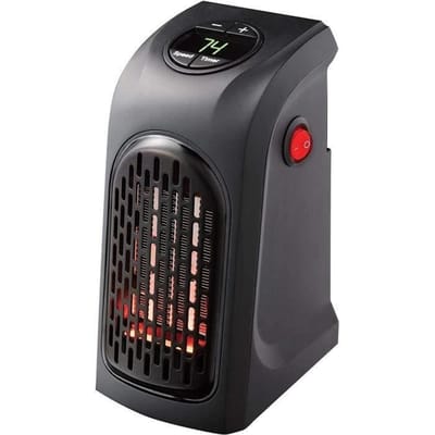 Chauffage soufflant - ROKOO - BD11374 - 400W - Minuterie 12h - Affichage numérique LCD