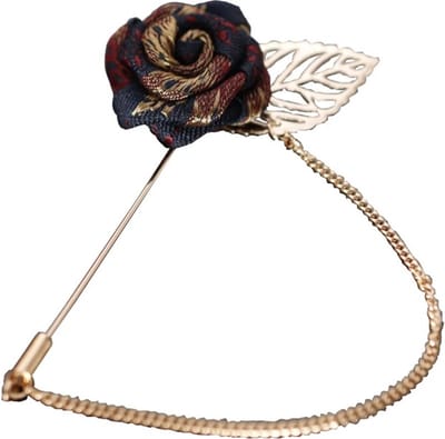 WiseGoods Premium Heren Kostuum Broche Roos - Broches Mannen - Cadeau - Kleding Accessoires - Sierspeld - Speld - Spelden Man