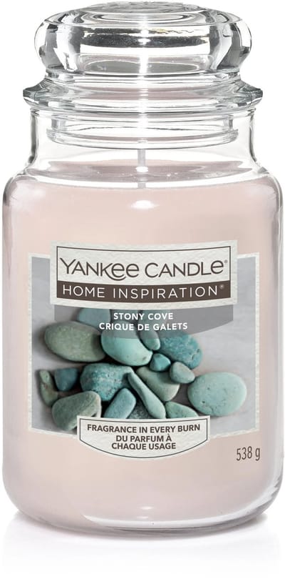 Yankee Candle - Home Inspiration Stony Cove Large Jar Geurkaars - 140 branduren