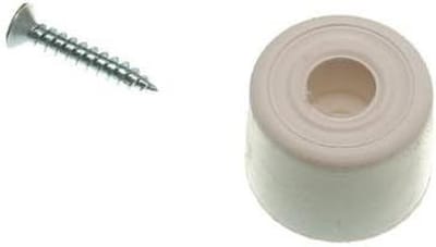 Deurstops - Deurhouders - Bescherming deurkozijn - Rubberen demping - 8 stuks - Wit