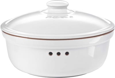 Ronde Broodpot van Keramiek Ø 30 cm - Ideaal voor Vers Broodbehoud